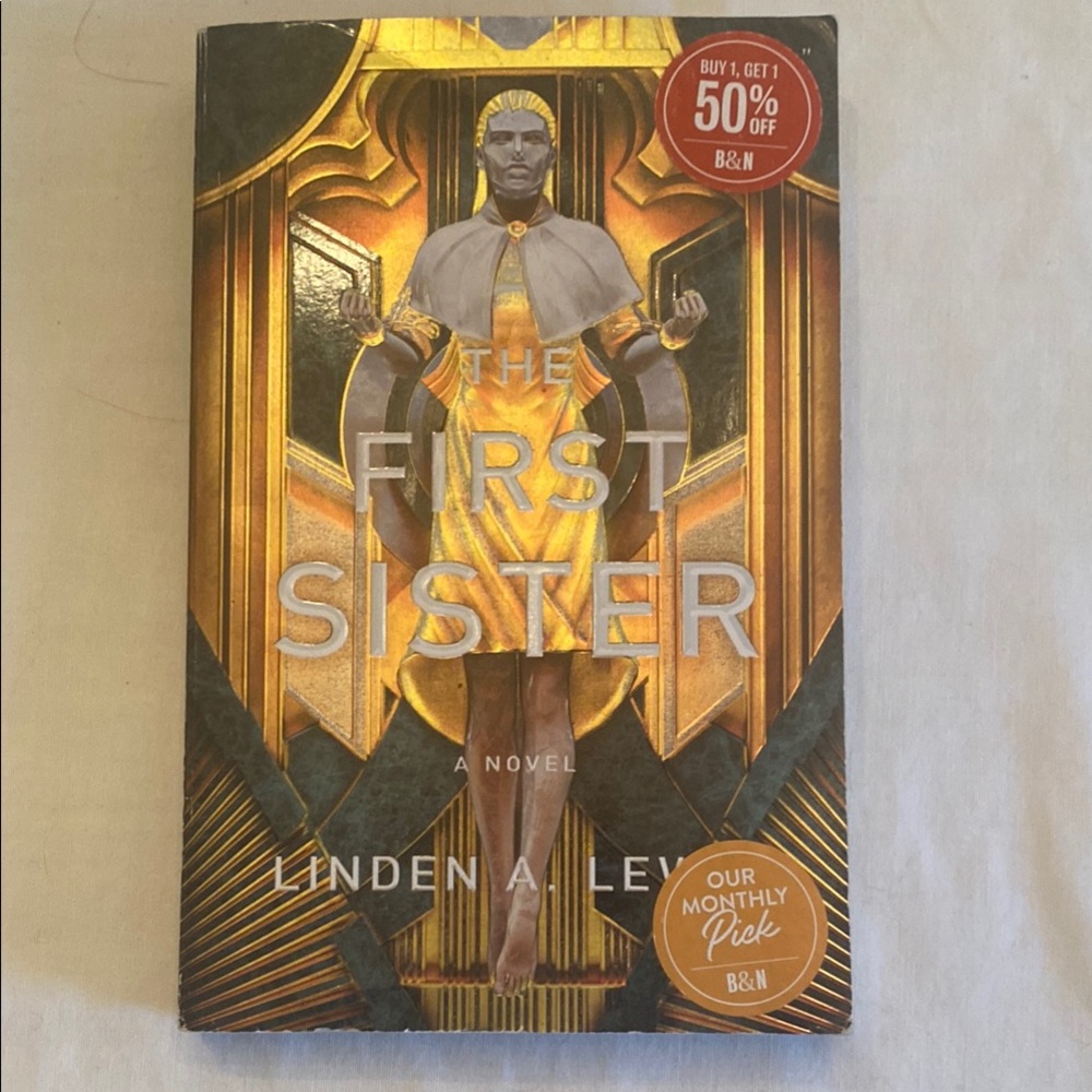 THE FIRST SISTER Paperback Science Fiction Novel by Linden A. Lewis